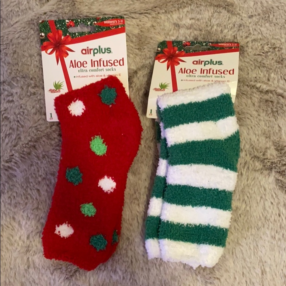 Air plus aloe infused socks